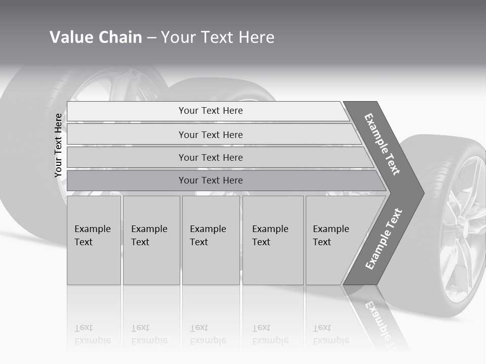 Auto Icon Stack PowerPoint Template