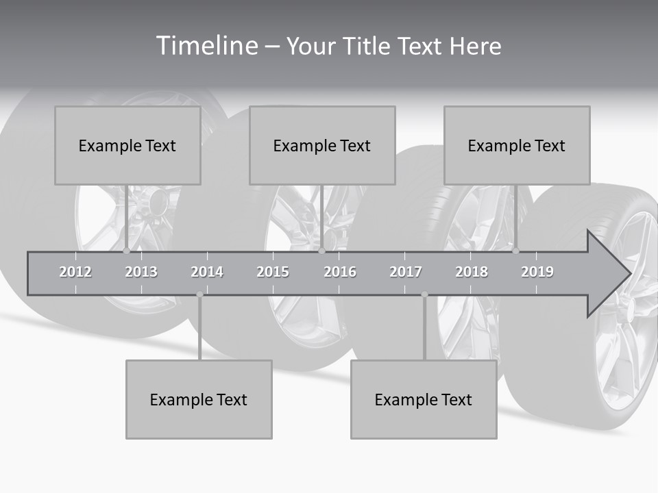 Auto Icon Stack PowerPoint Template