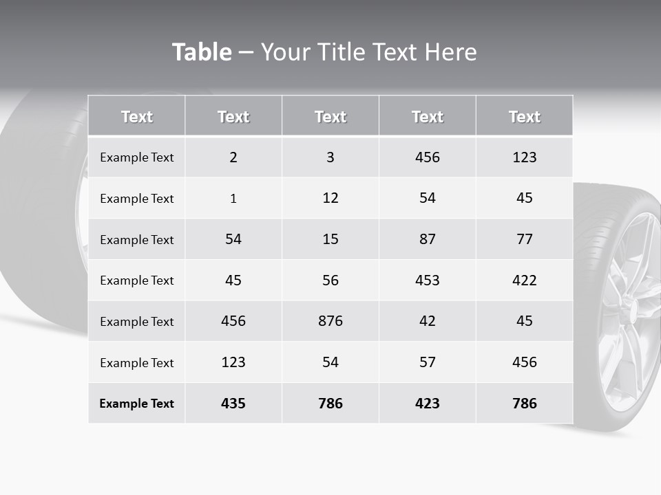Auto Icon Stack PowerPoint Template