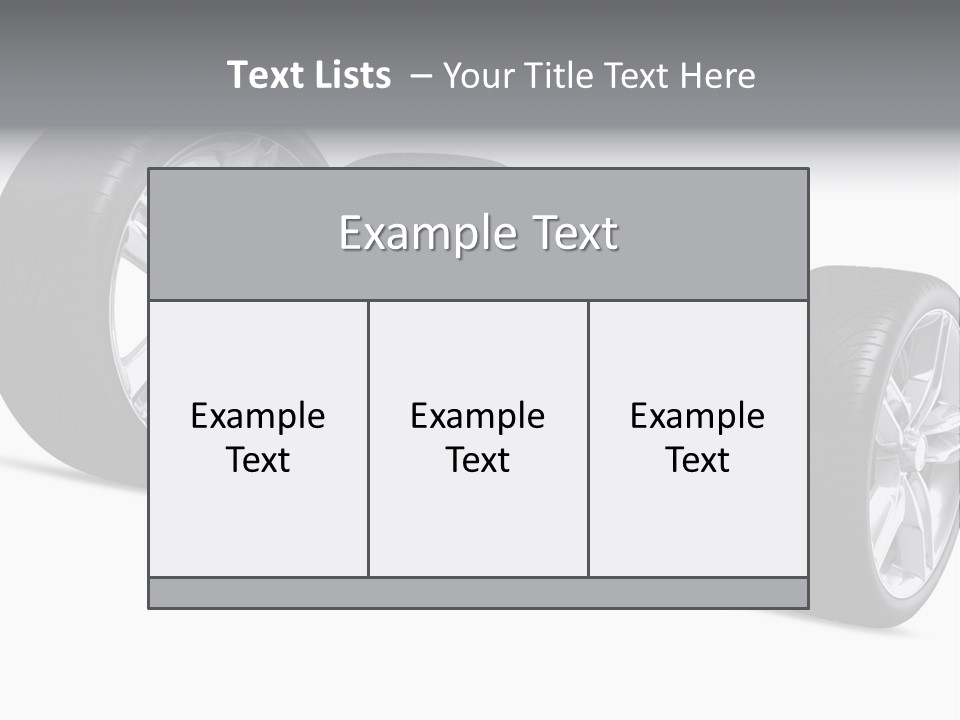 Auto Icon Stack PowerPoint Template