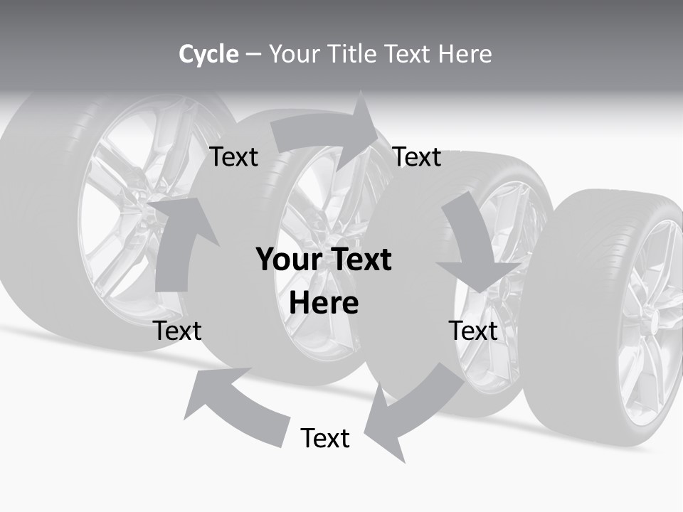 Auto Icon Stack PowerPoint Template