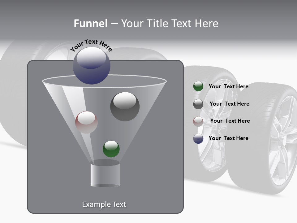 Auto Icon Stack PowerPoint Template