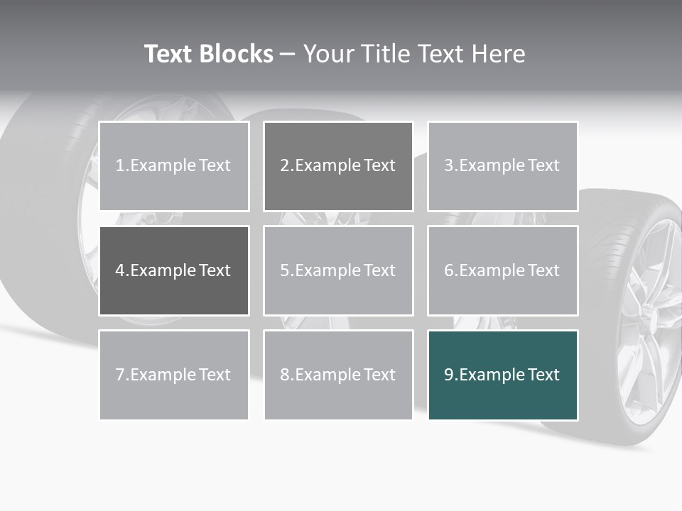 Auto Icon Stack PowerPoint Template