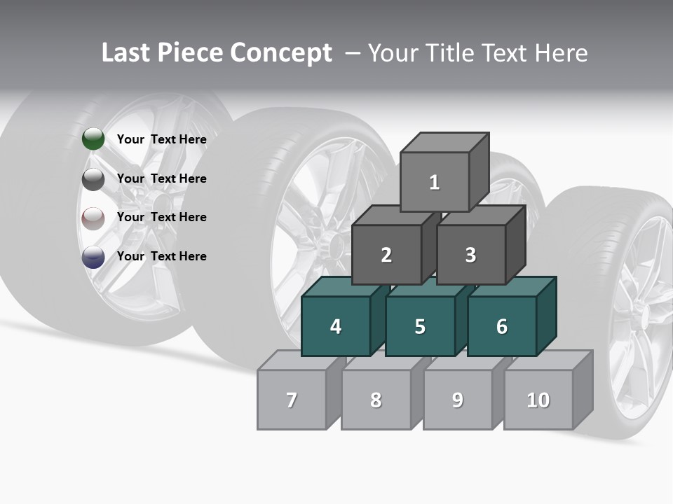 Auto Icon Stack PowerPoint Template