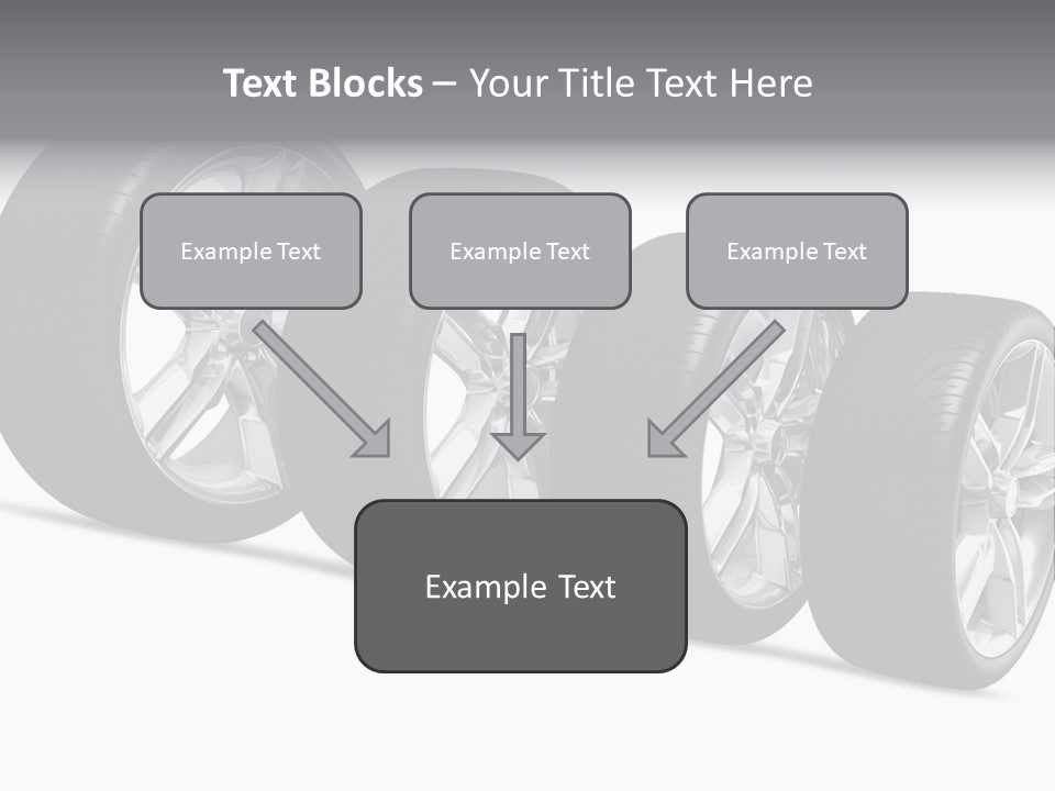 Auto Icon Stack PowerPoint Template