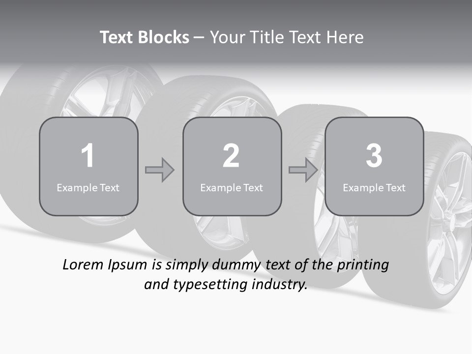 Auto Icon Stack PowerPoint Template