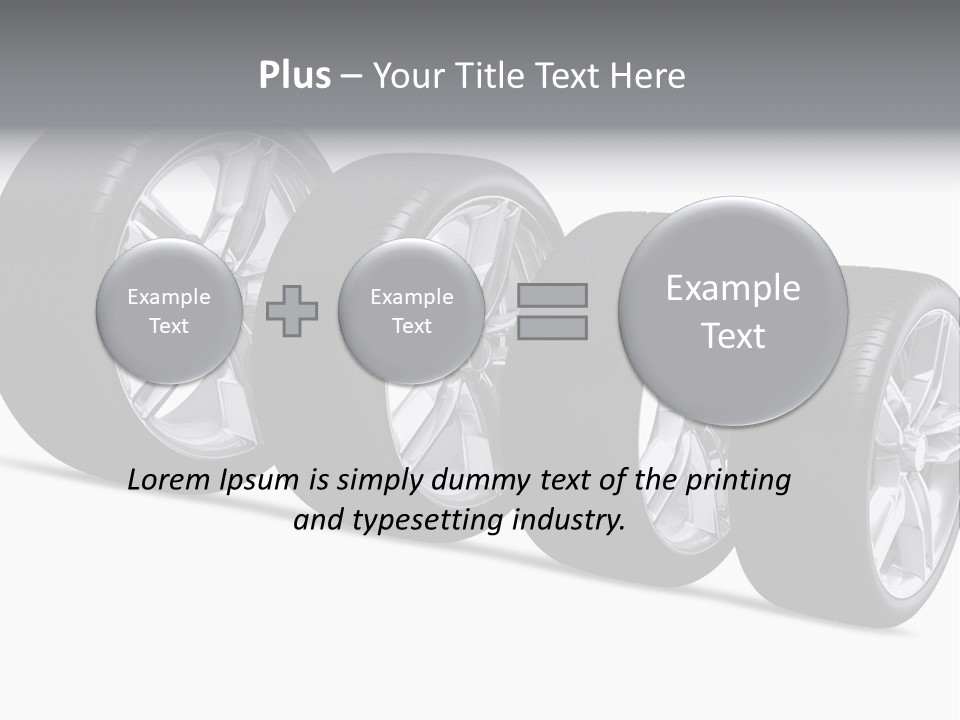 Auto Icon Stack PowerPoint Template