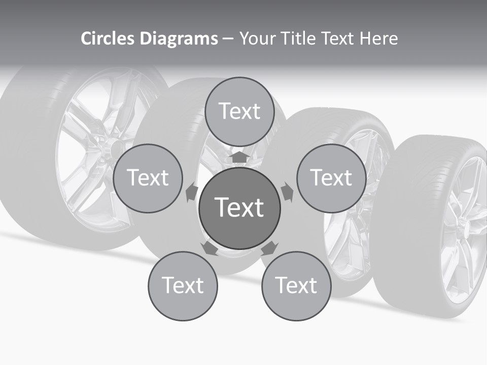 Auto Icon Stack PowerPoint Template