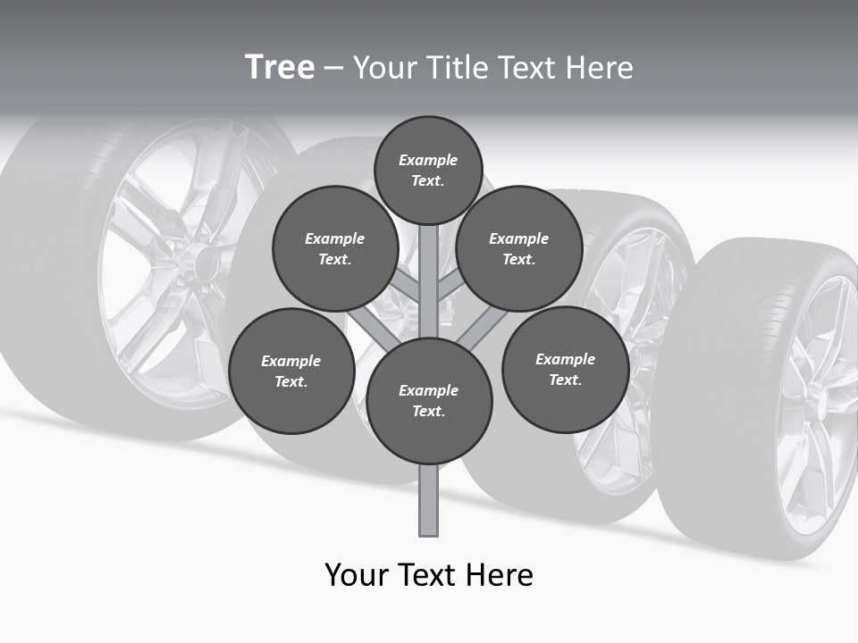 Auto Icon Stack PowerPoint Template
