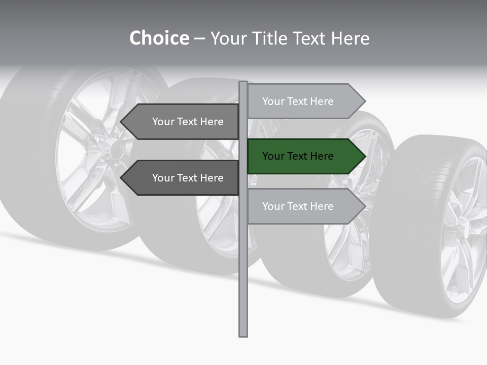 Auto Icon Stack PowerPoint Template