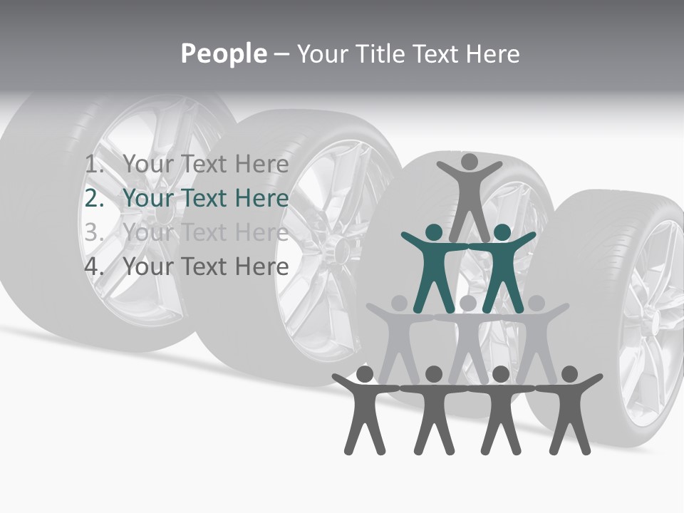 Auto Icon Stack PowerPoint Template