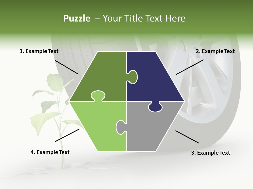 Wheel Vehicle Power PowerPoint Template