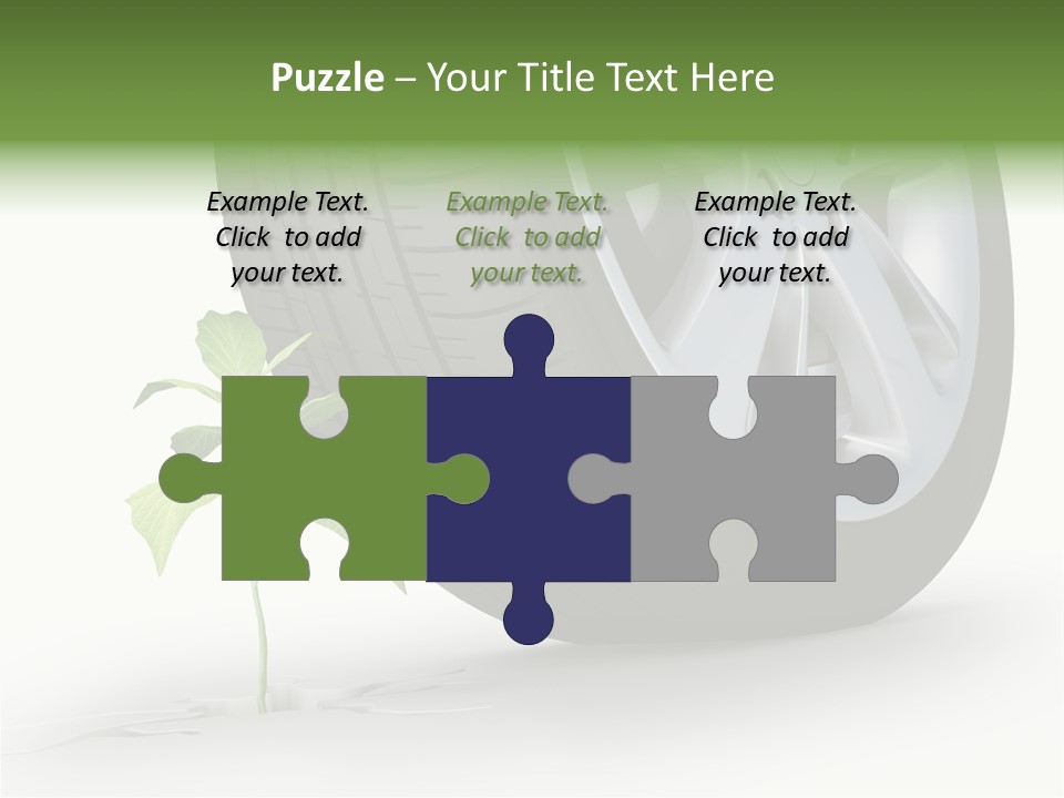 Wheel Vehicle Power PowerPoint Template