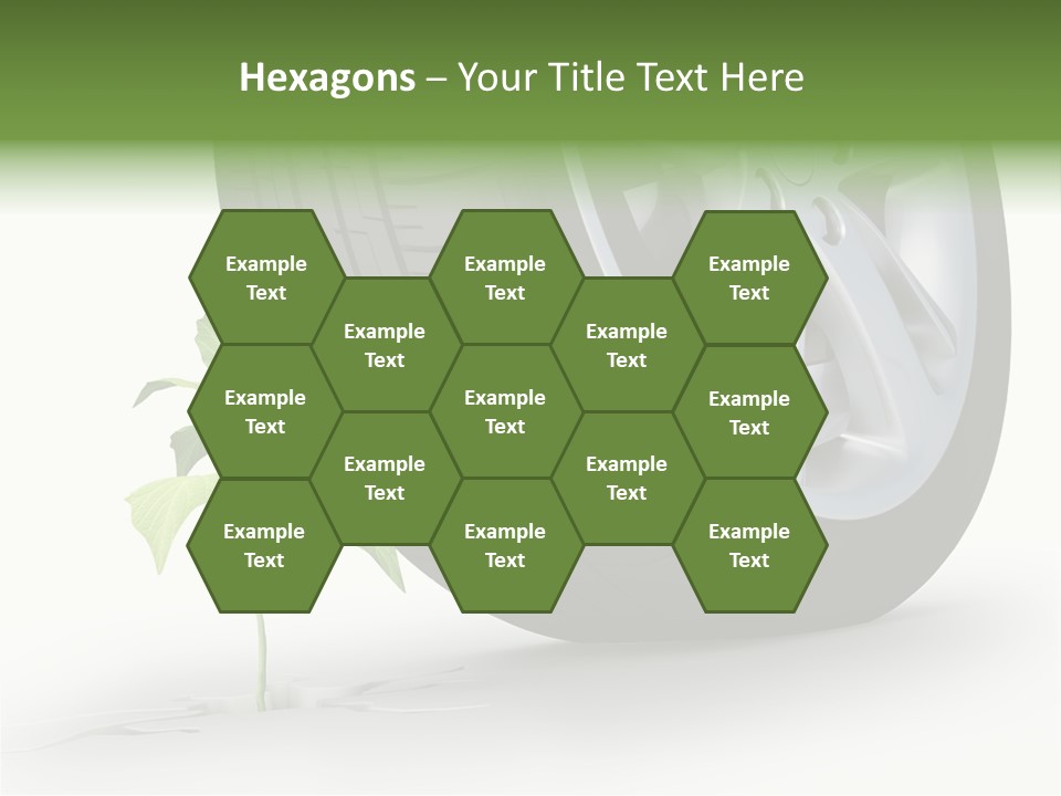 Wheel Vehicle Power PowerPoint Template