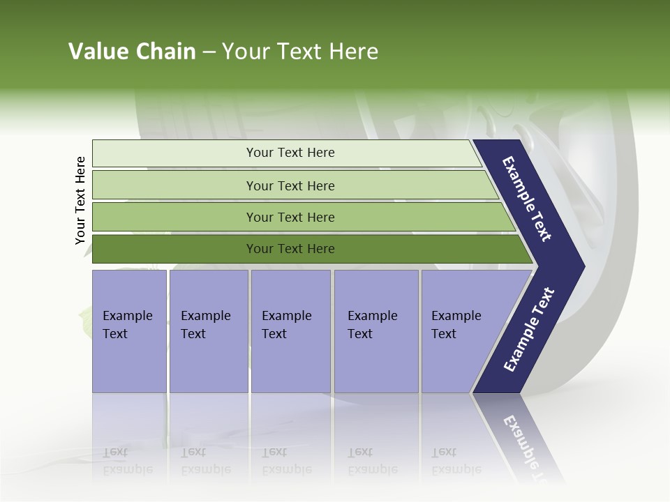 Wheel Vehicle Power PowerPoint Template