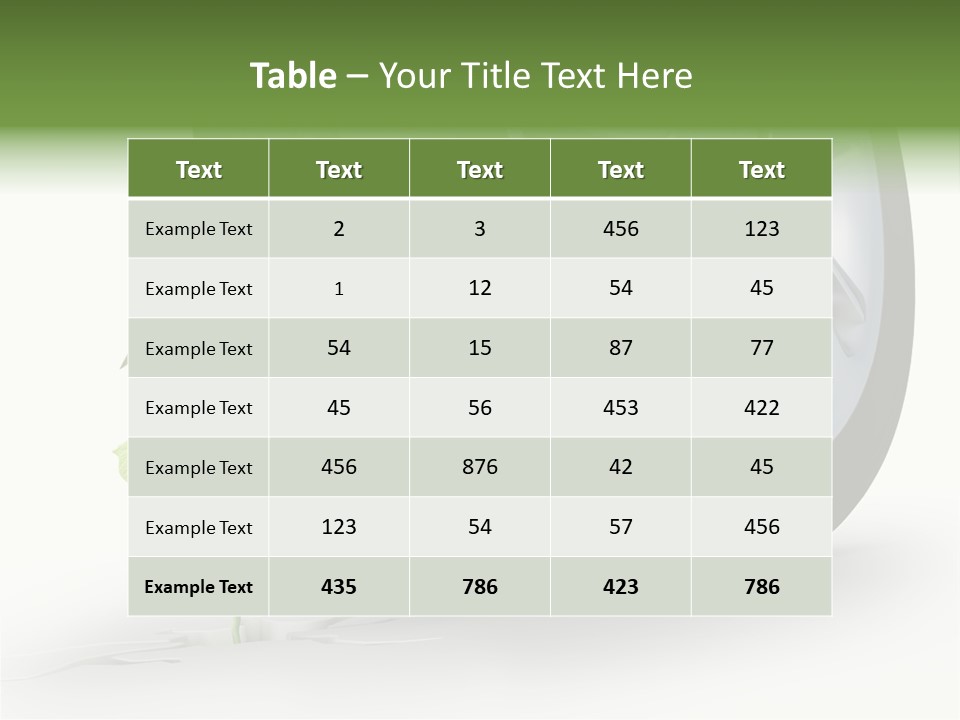 Wheel Vehicle Power PowerPoint Template