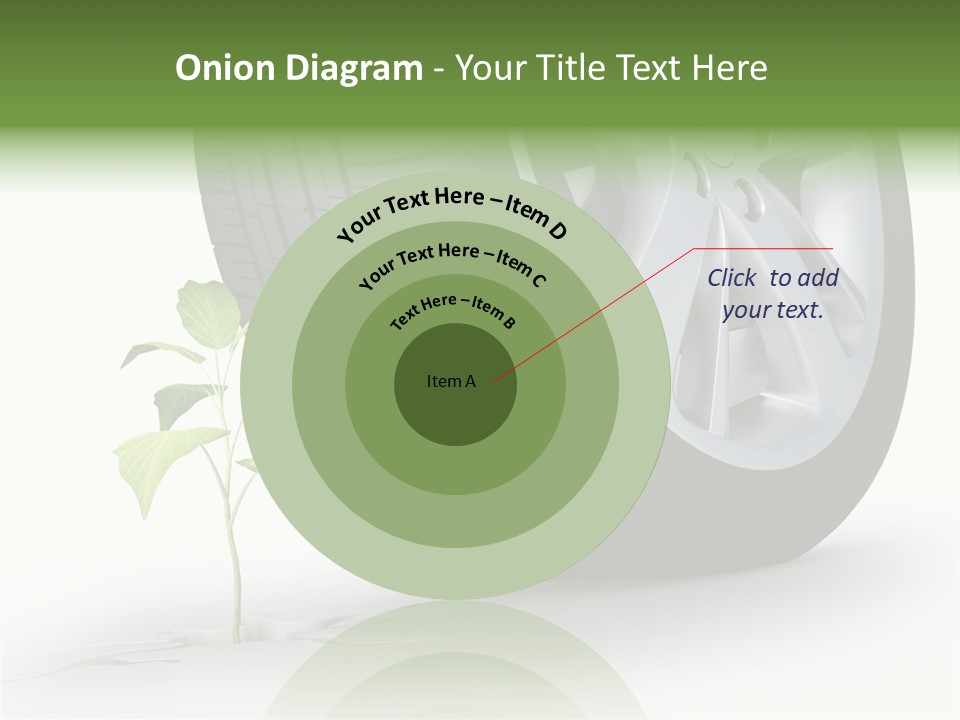 Wheel Vehicle Power PowerPoint Template