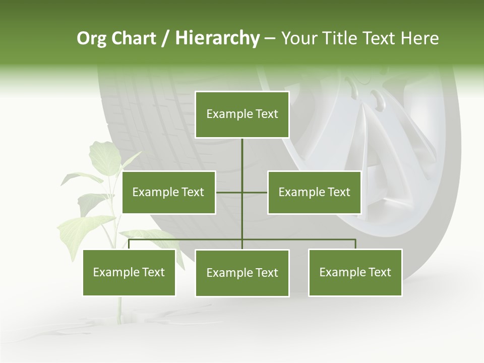 Wheel Vehicle Power PowerPoint Template