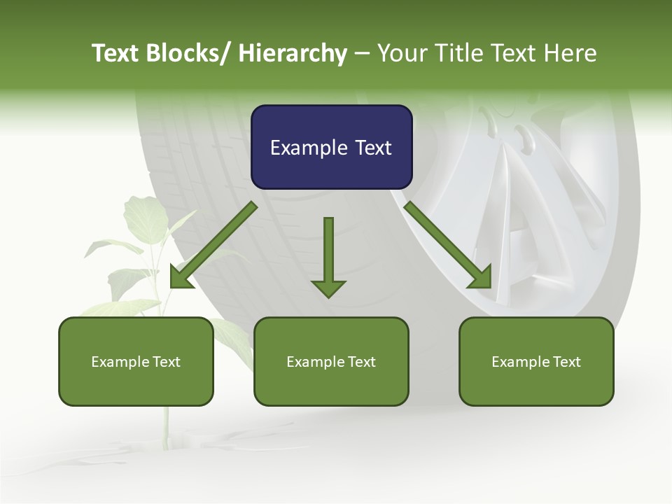 Wheel Vehicle Power PowerPoint Template