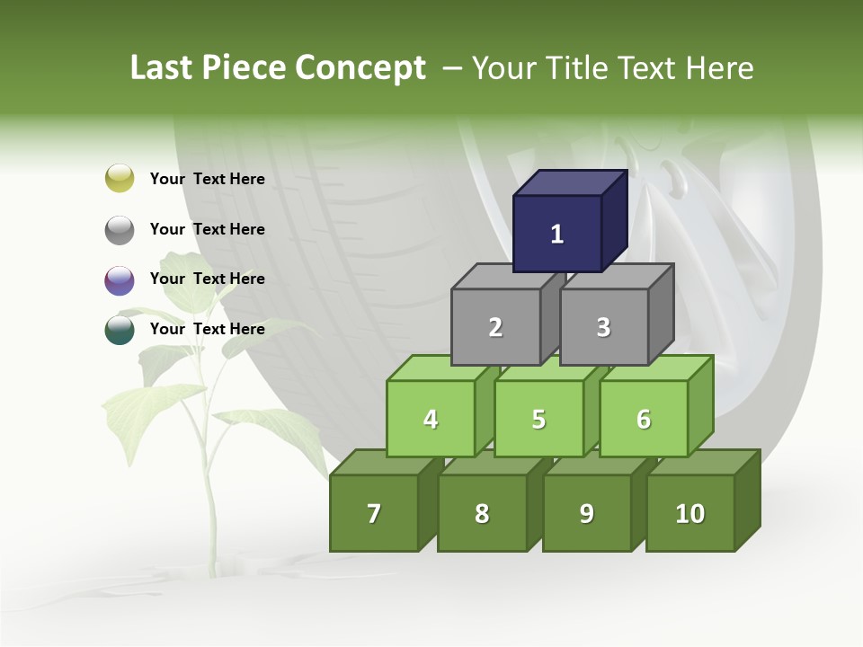 Wheel Vehicle Power PowerPoint Template