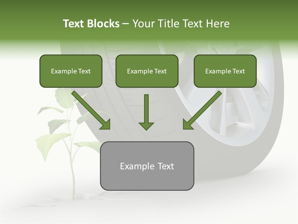 Wheel Vehicle Power PowerPoint Template