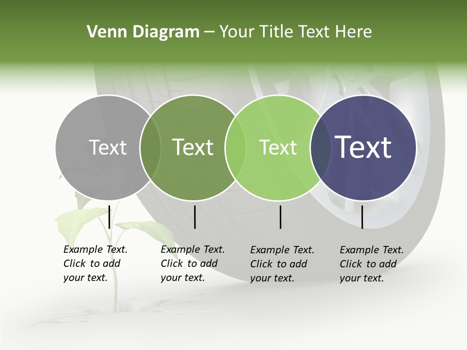 Wheel Vehicle Power PowerPoint Template