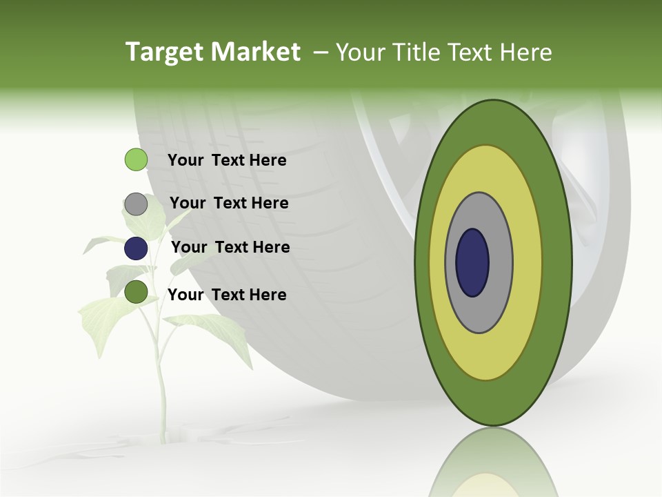 Wheel Vehicle Power PowerPoint Template