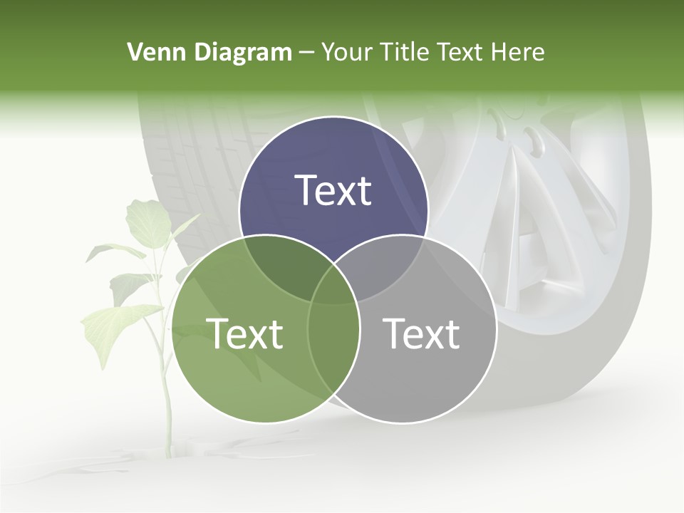 Wheel Vehicle Power PowerPoint Template