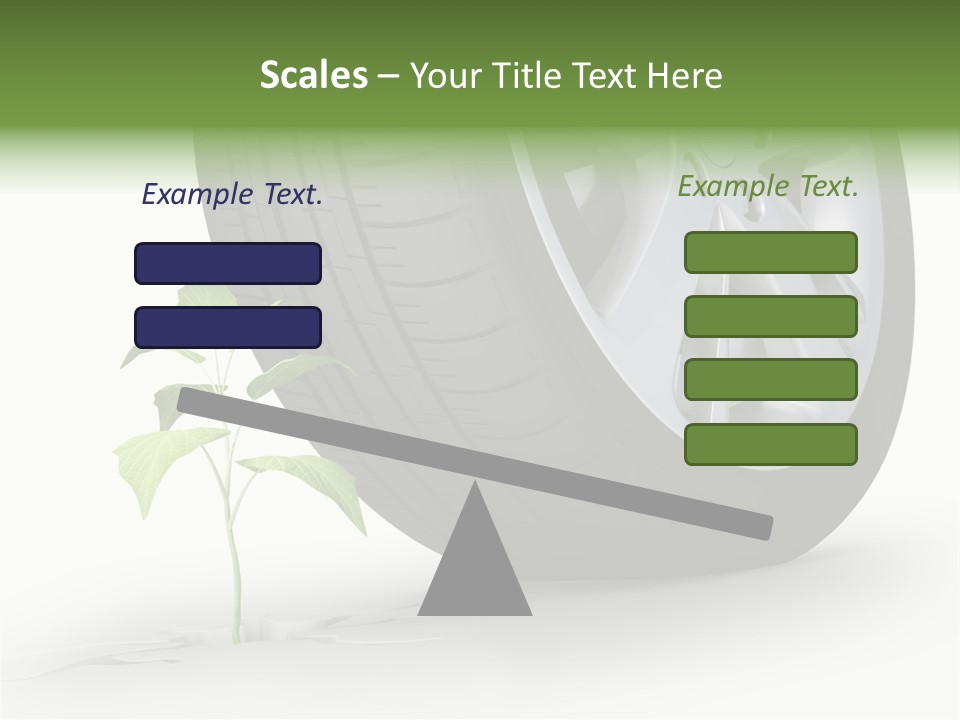 Wheel Vehicle Power PowerPoint Template