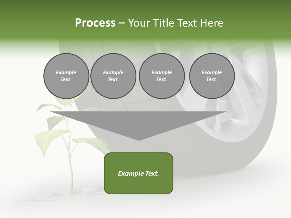 Wheel Vehicle Power PowerPoint Template