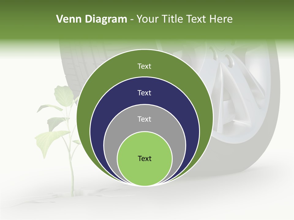 Wheel Vehicle Power PowerPoint Template