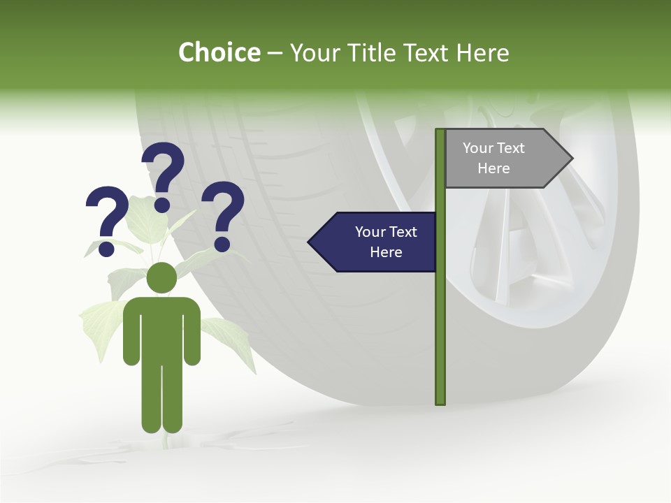 Wheel Vehicle Power PowerPoint Template
