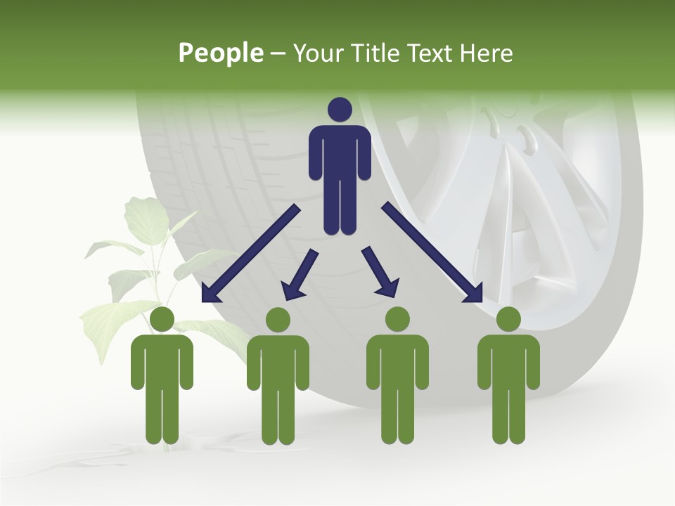 Wheel Vehicle Power PowerPoint Template