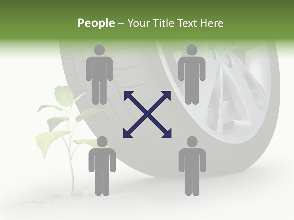 Wheel Vehicle Power PowerPoint Template