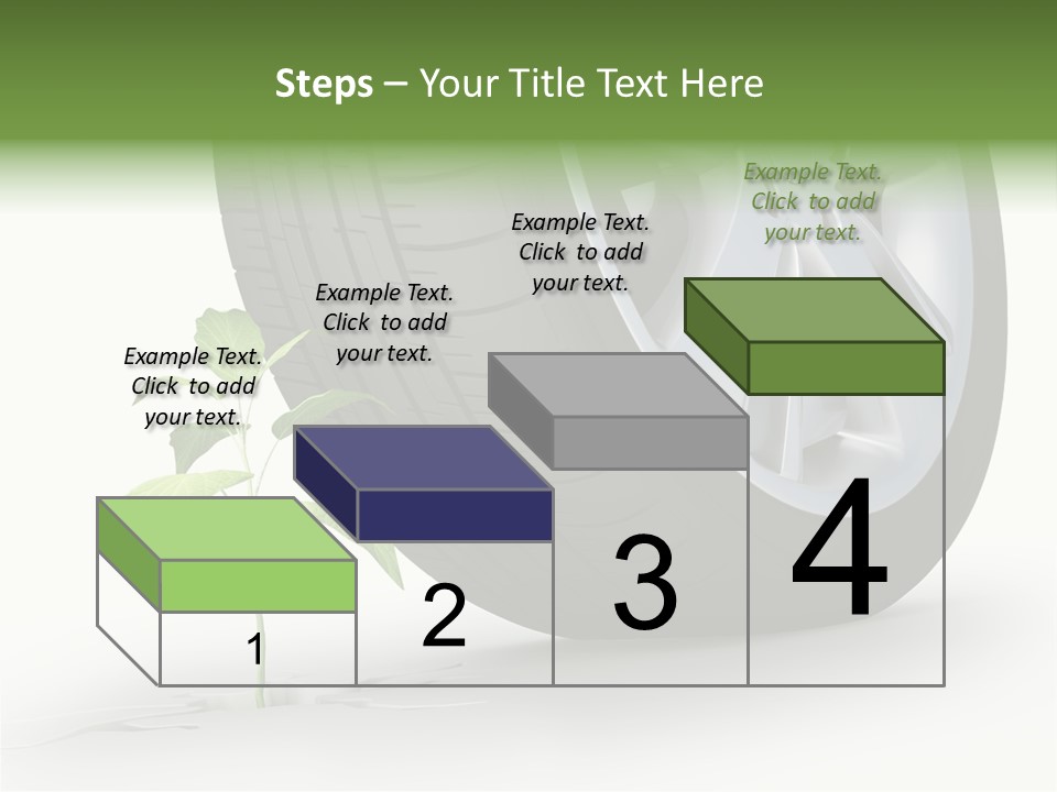 Wheel Vehicle Power PowerPoint Template