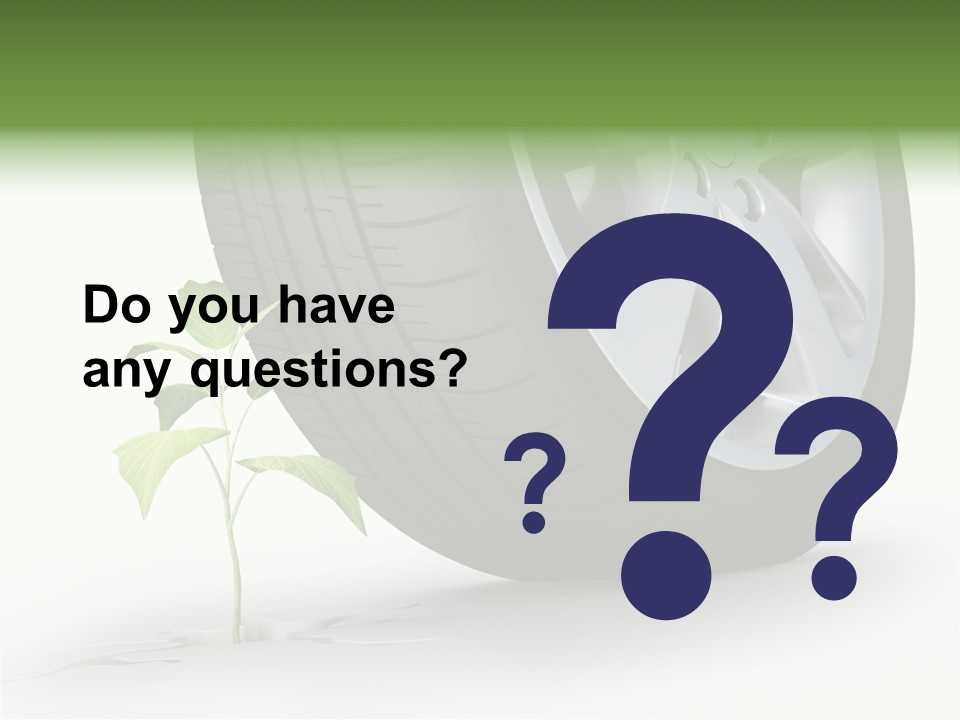 Wheel Vehicle Power PowerPoint Template