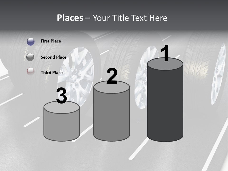 Concept Road Race PowerPoint Template