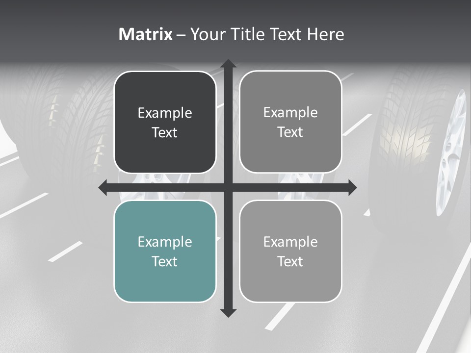 Concept Road Race PowerPoint Template