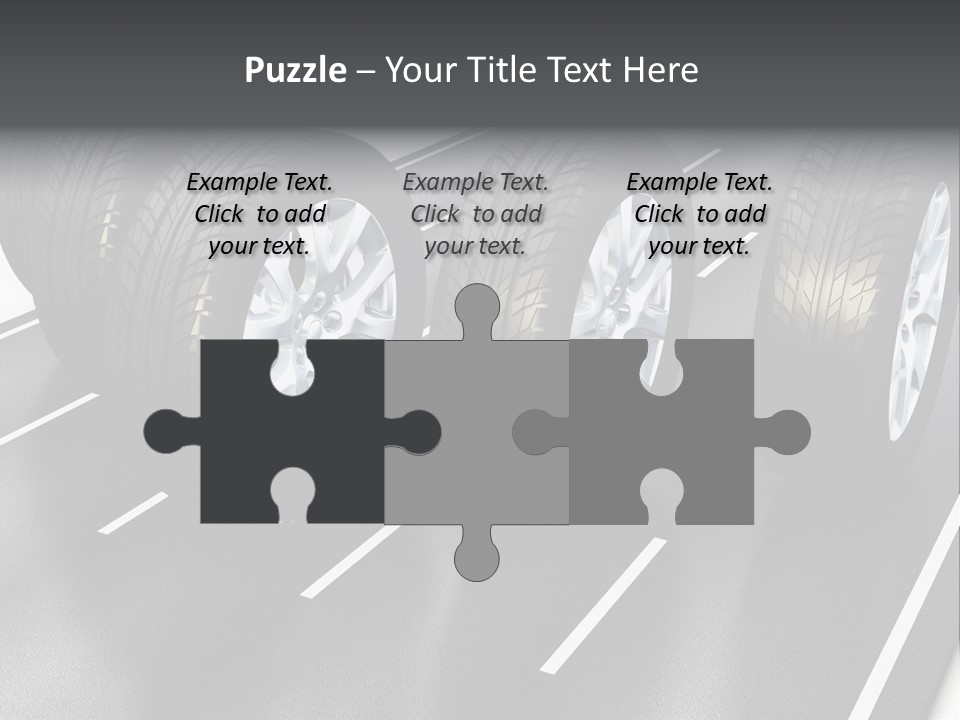 Concept Road Race PowerPoint Template