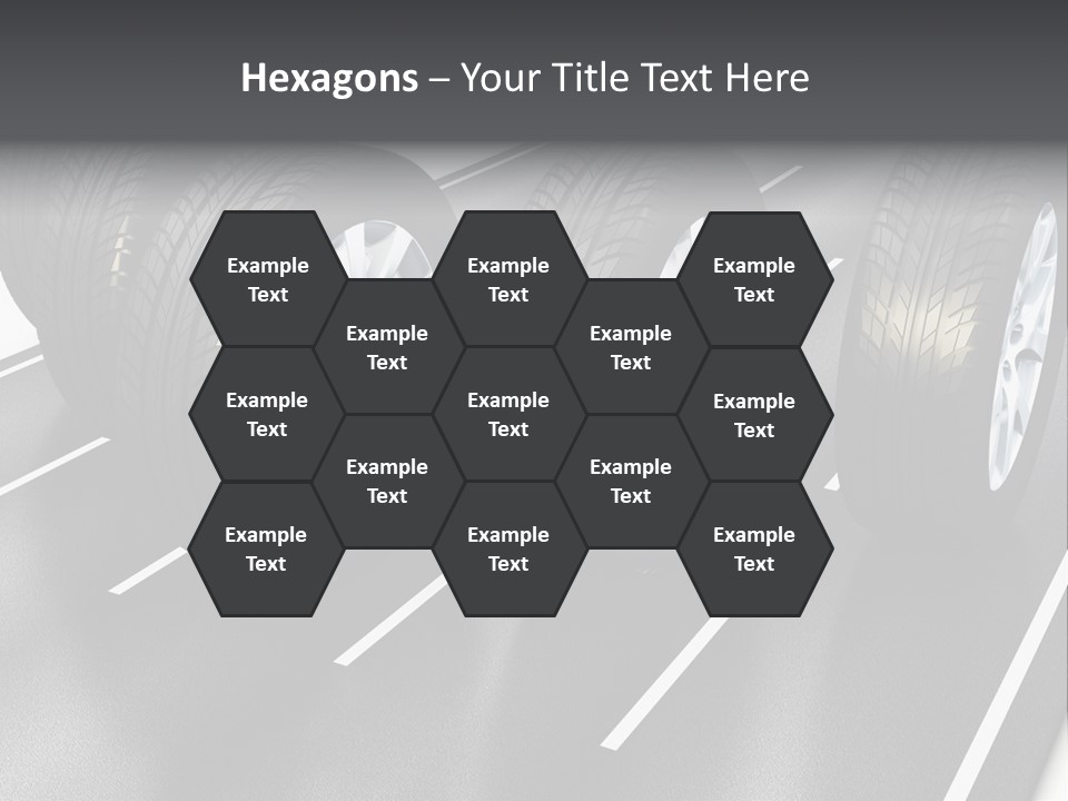 Concept Road Race PowerPoint Template