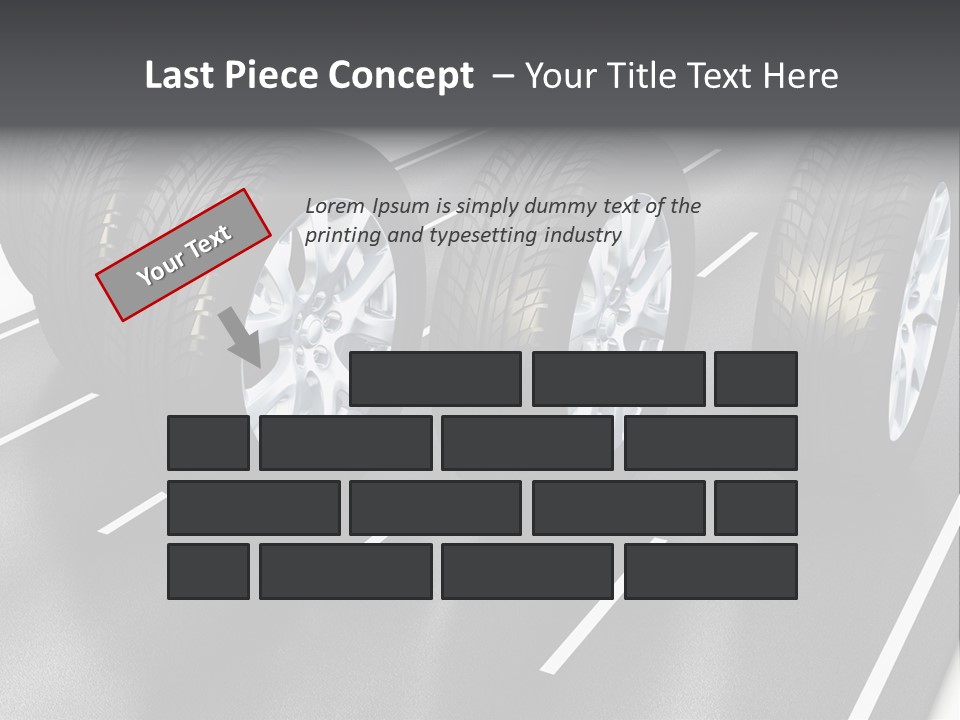 Concept Road Race PowerPoint Template
