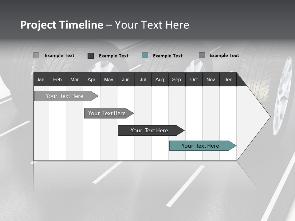Concept Road Race PowerPoint Template