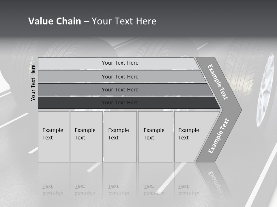 Concept Road Race PowerPoint Template