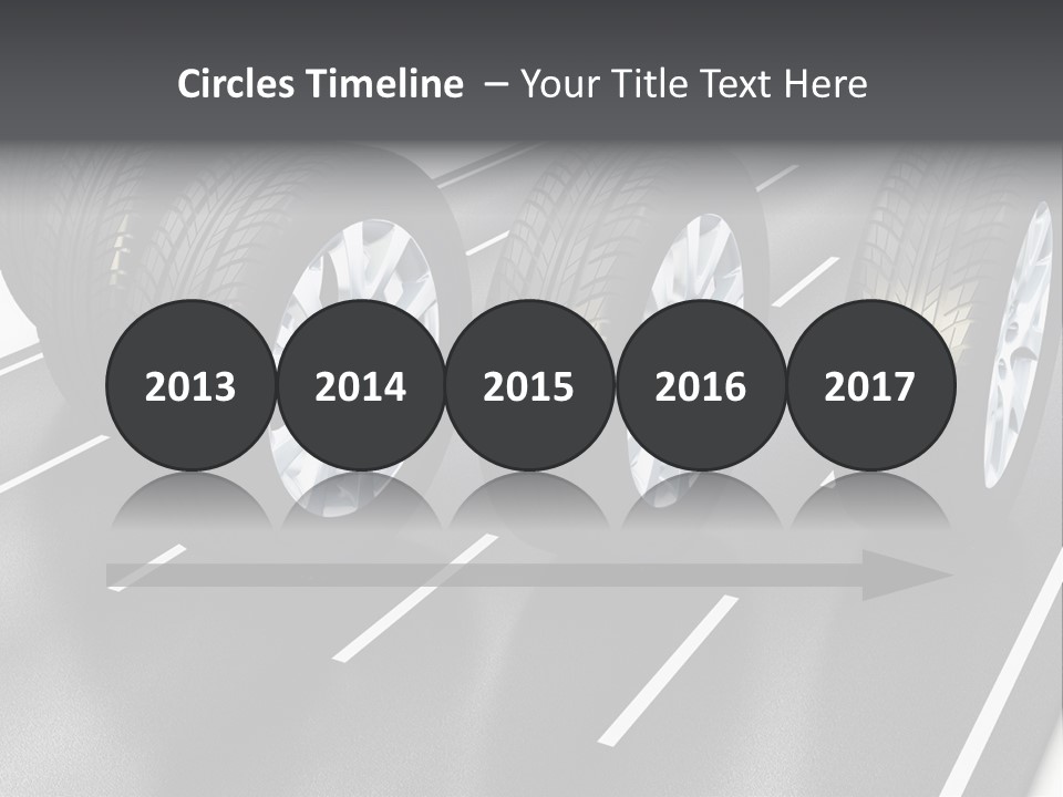 Concept Road Race PowerPoint Template