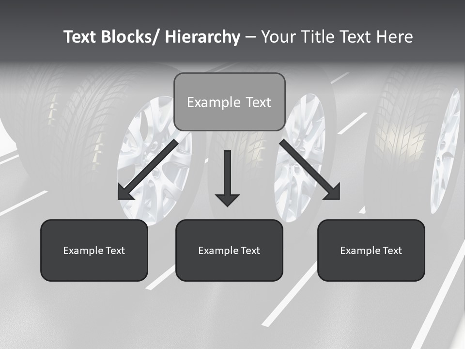 Concept Road Race PowerPoint Template