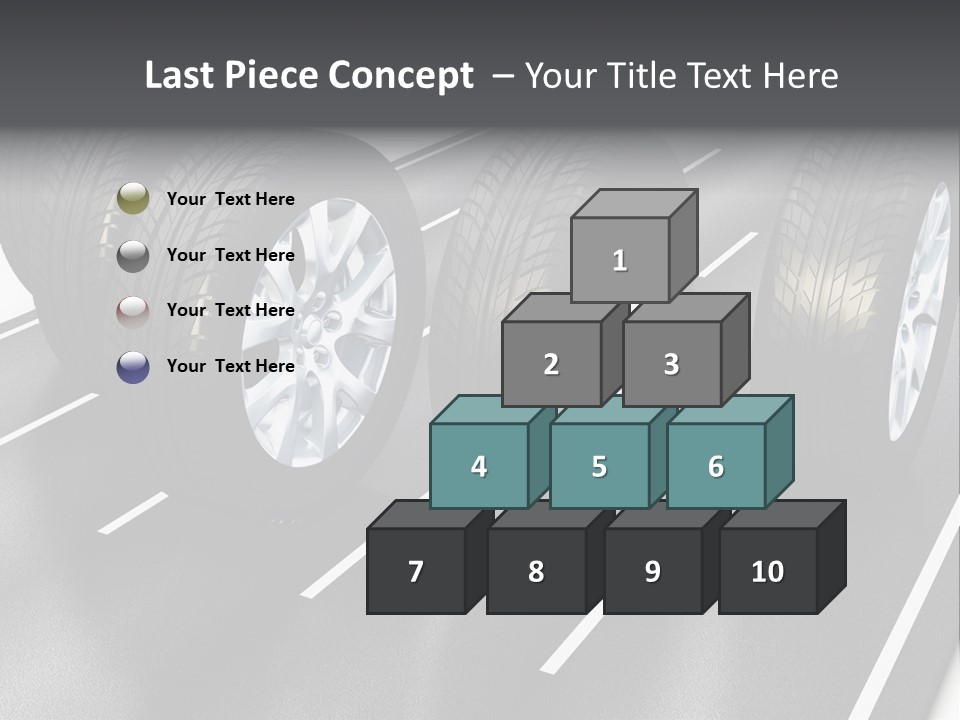 Concept Road Race PowerPoint Template