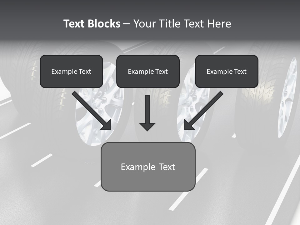 Concept Road Race PowerPoint Template