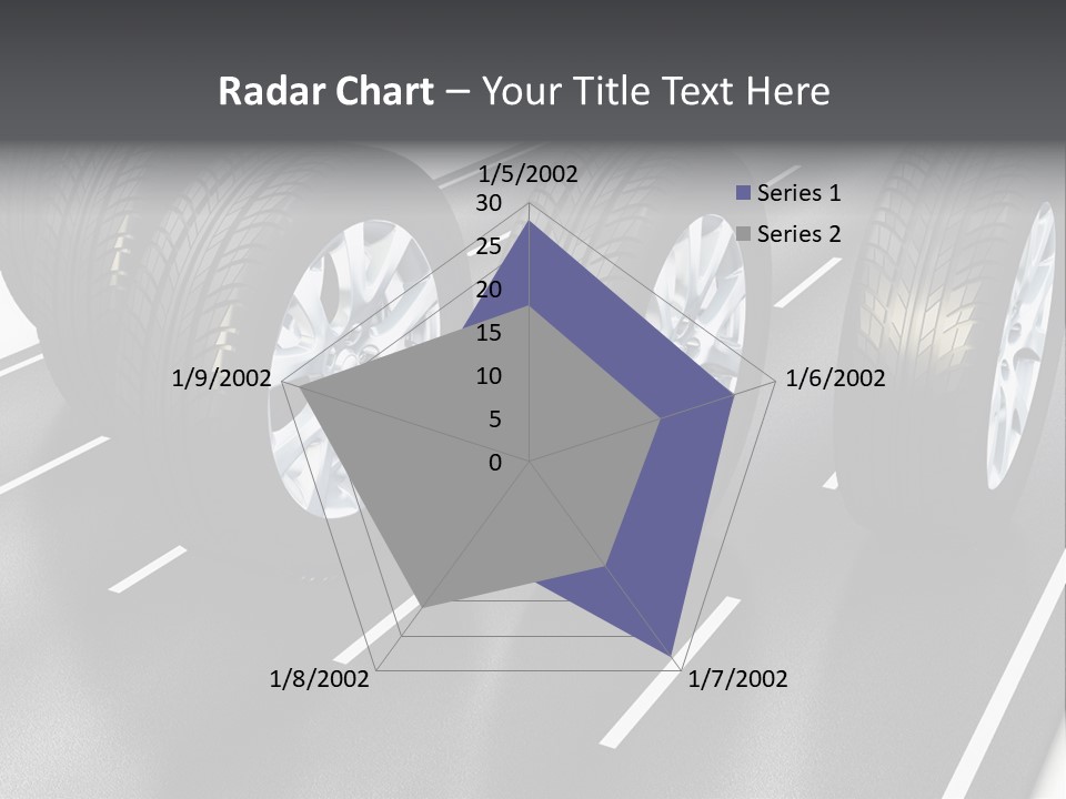 Concept Road Race PowerPoint Template