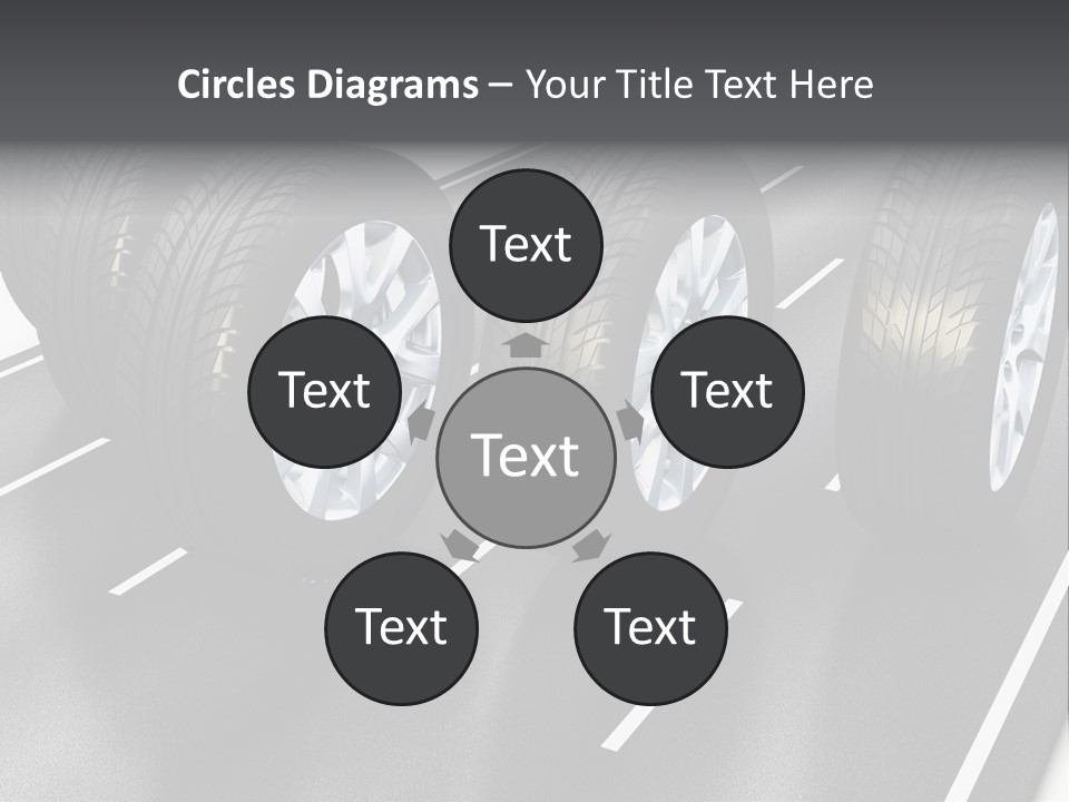 Concept Road Race PowerPoint Template