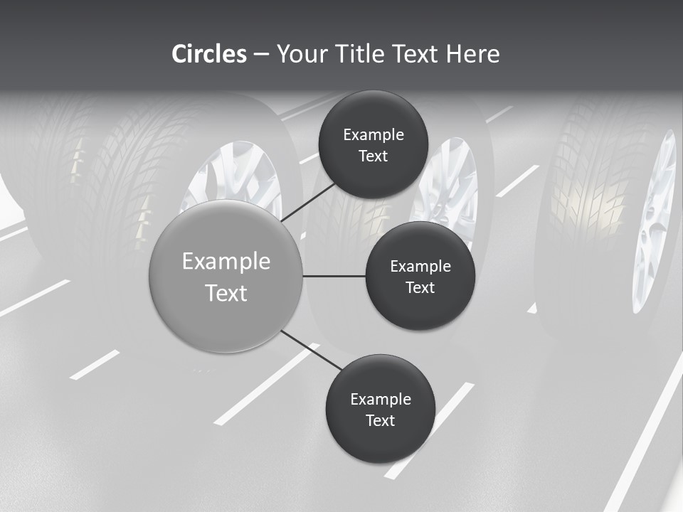 Concept Road Race PowerPoint Template